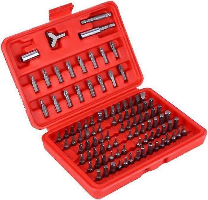 Security Screwdriver Bit, Screwdriver Bit Set of 100pcs Bits and Sockets Bit Set Opening Repair for