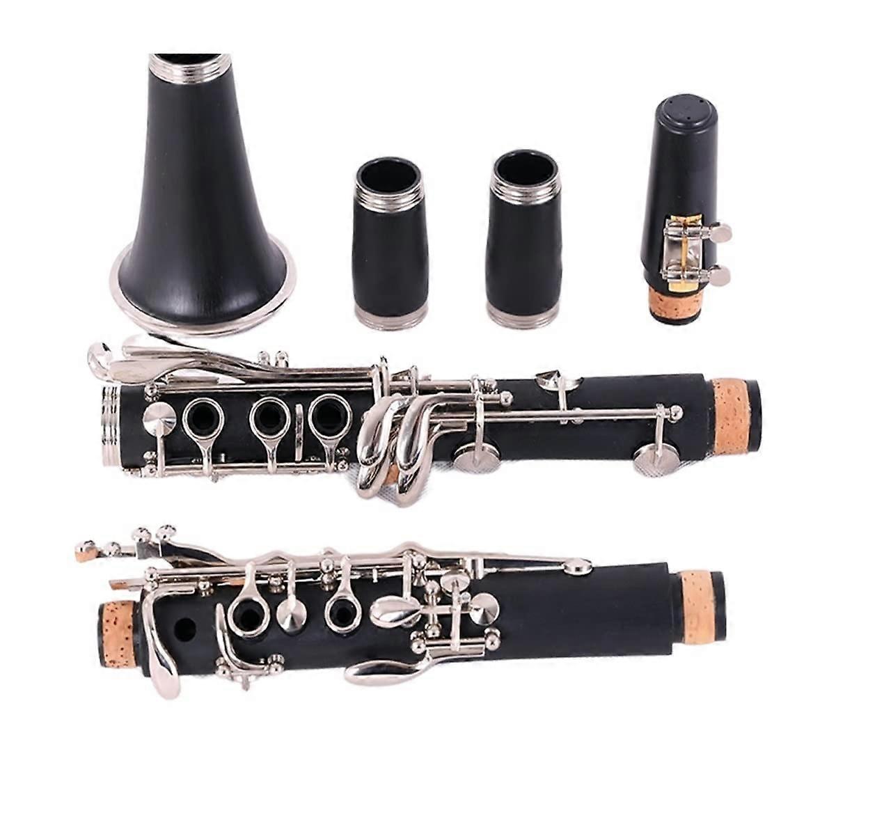 Clarinet for Student Beginner Clarinet Key 17 Clarinette (Color : E1)