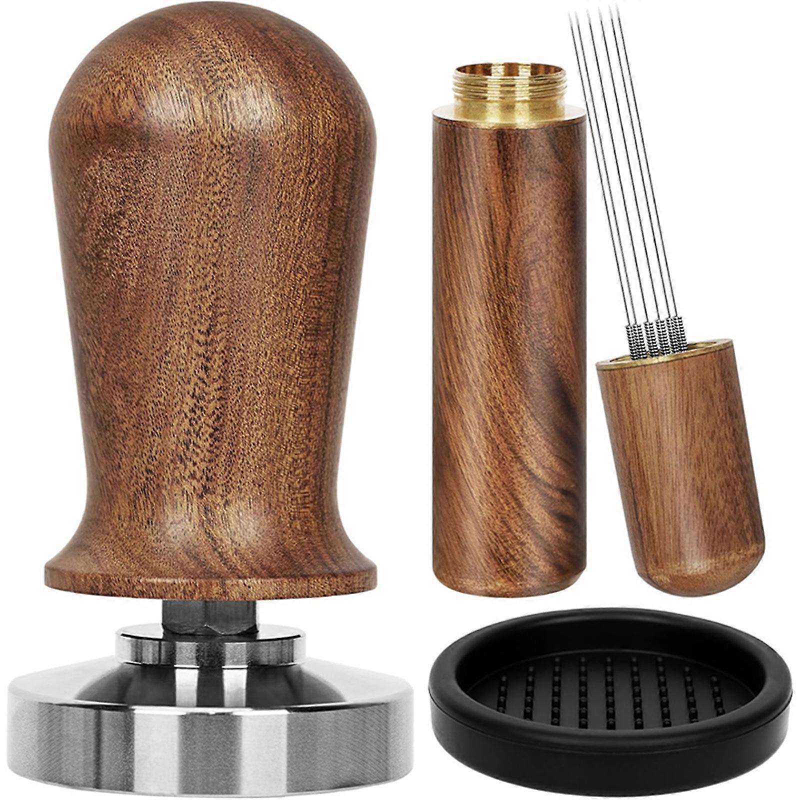 Multifuntional Coffee Press Coffee Tamper Coffee Needle Stirrer Coffee Tamper Mats Coffee Tools Δώρο για τους λάτρεις του καφέ