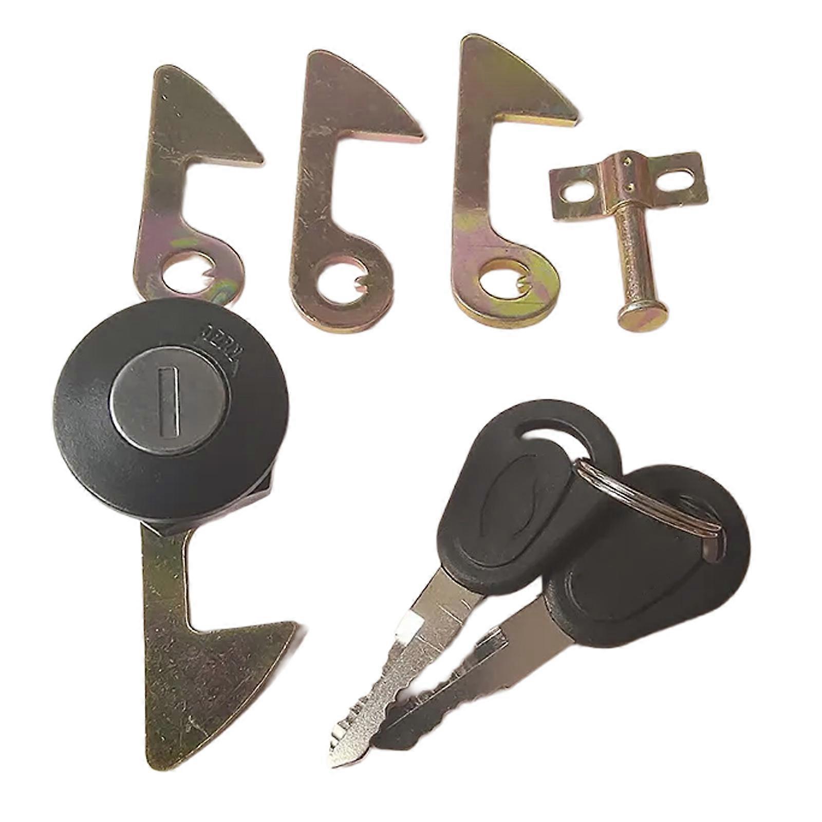 Metal Lock Set Suitable for Motorcycle Electric Scooter Storage Box Comes With 2 Keys Easy Installation Security Feature