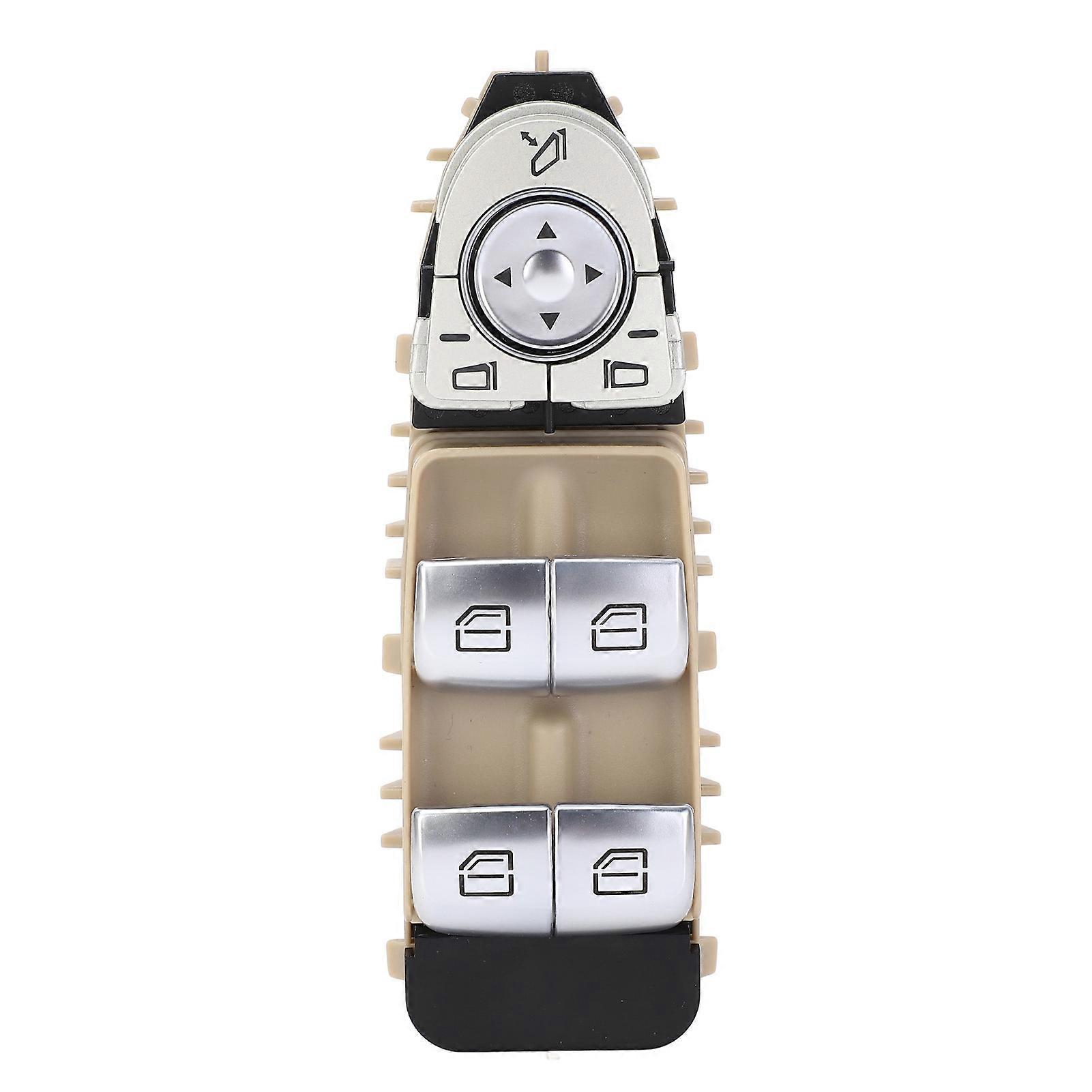 Left Driver Side Power Window Switch 2139055103, Window Control Switch for E-Class W213 2016-2023, Beige