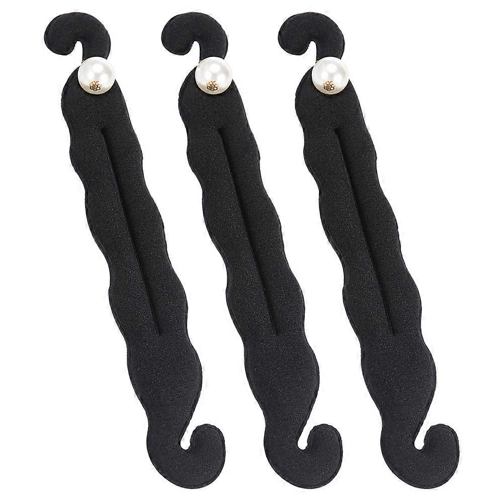 Handy Hair Bun Maker Pearl, Time-Saving Device for Elegant Updos