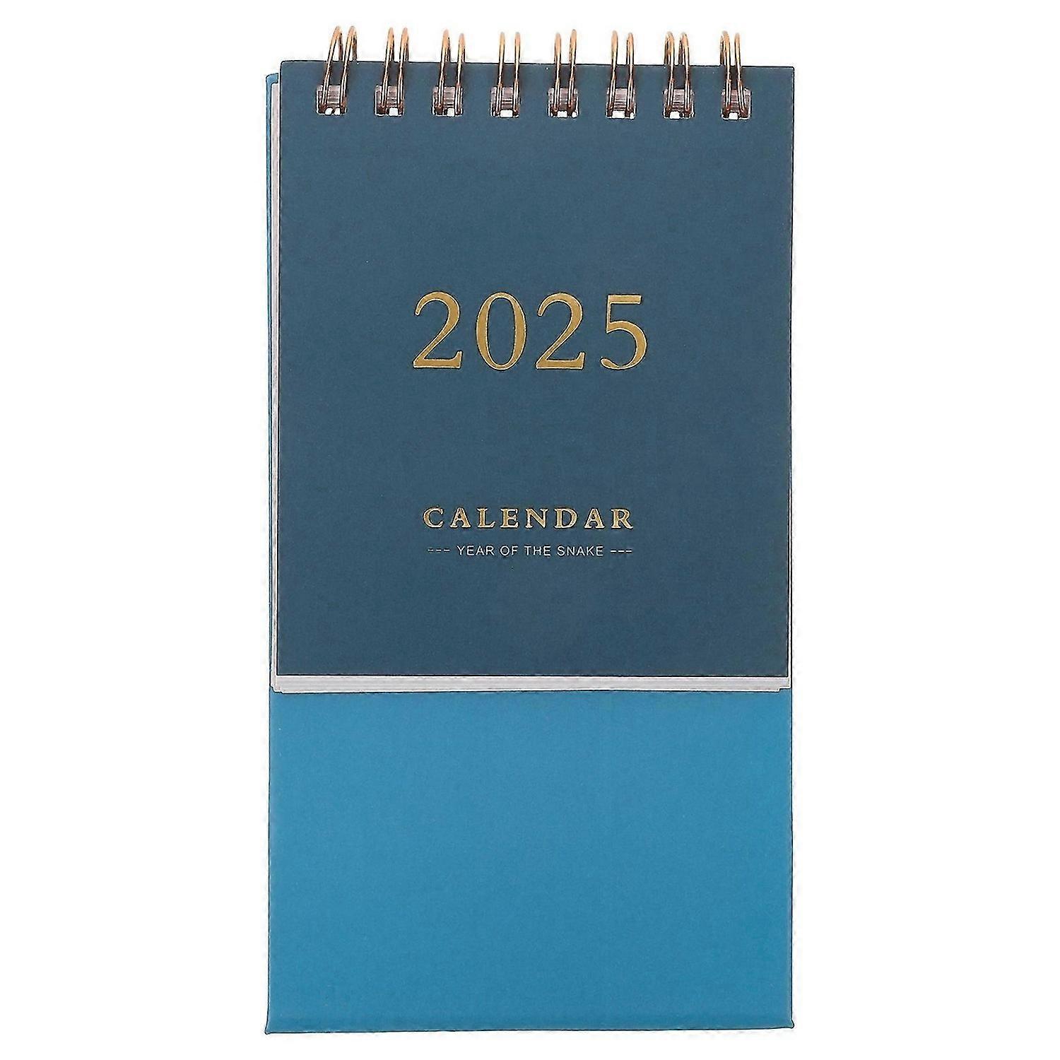 Office Monthly Calendar Convenient Table Calendar 2024-2025 Year Schedule Calendar Office Accessory