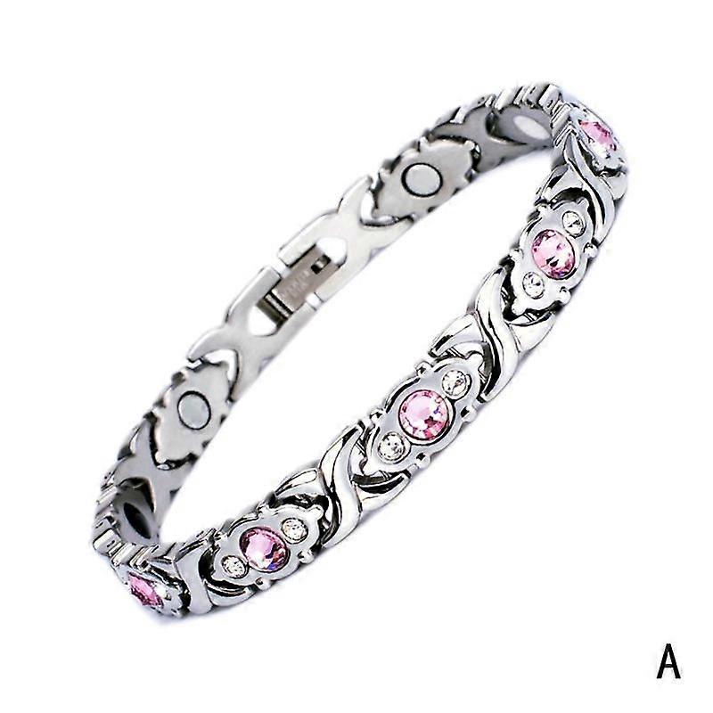 White(A)$Men's Magnetic Bracelet