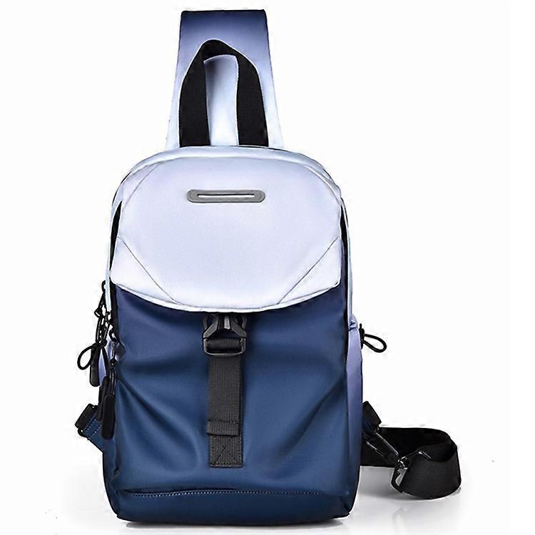YS608 Gradient Color Chest Pack with Quick Release Buckle Men Women Crossbody Bag
