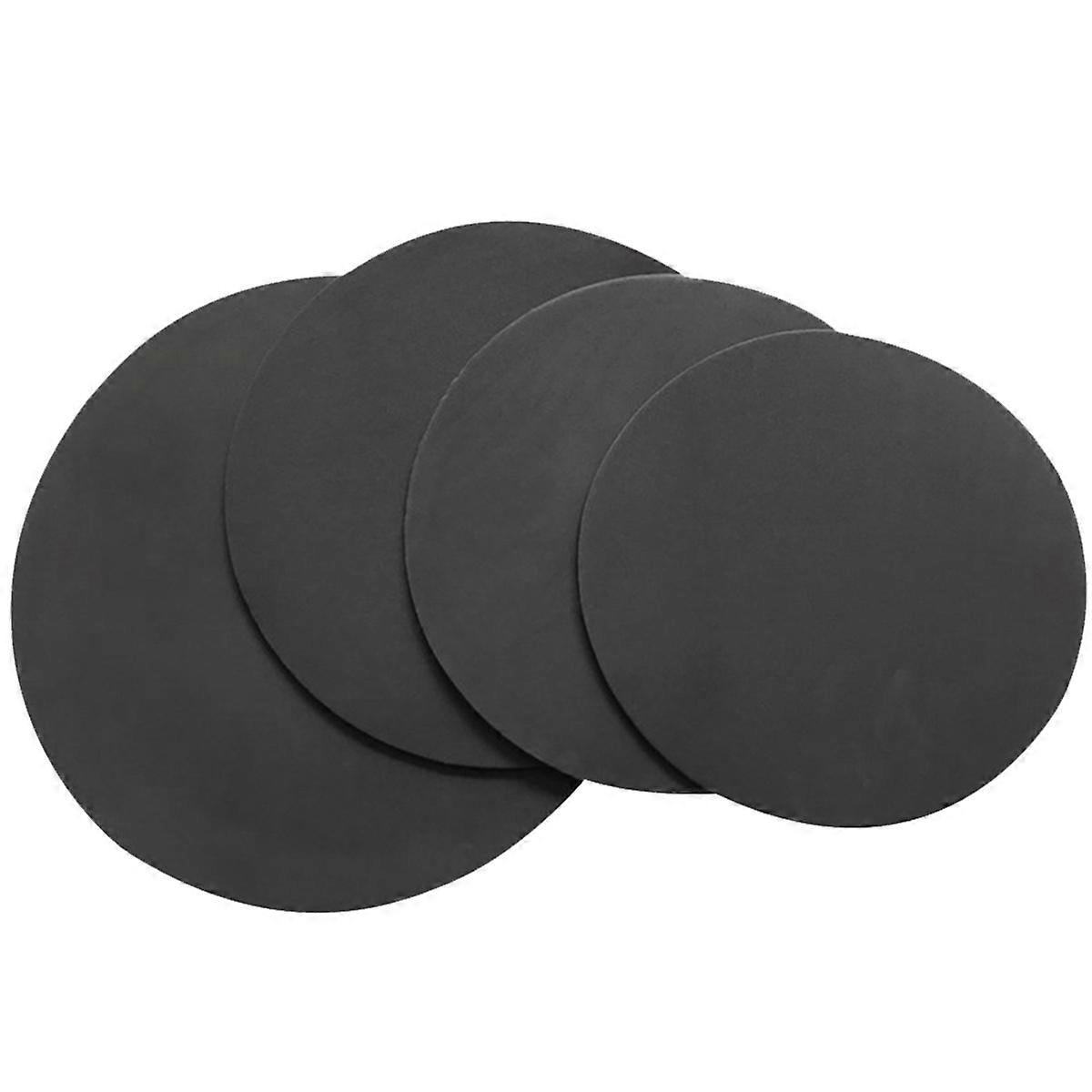 4Pcs Kit Foam Mute Pads Instruments Parts Jazz Snare Set Drum Pad Soundproof Accessories