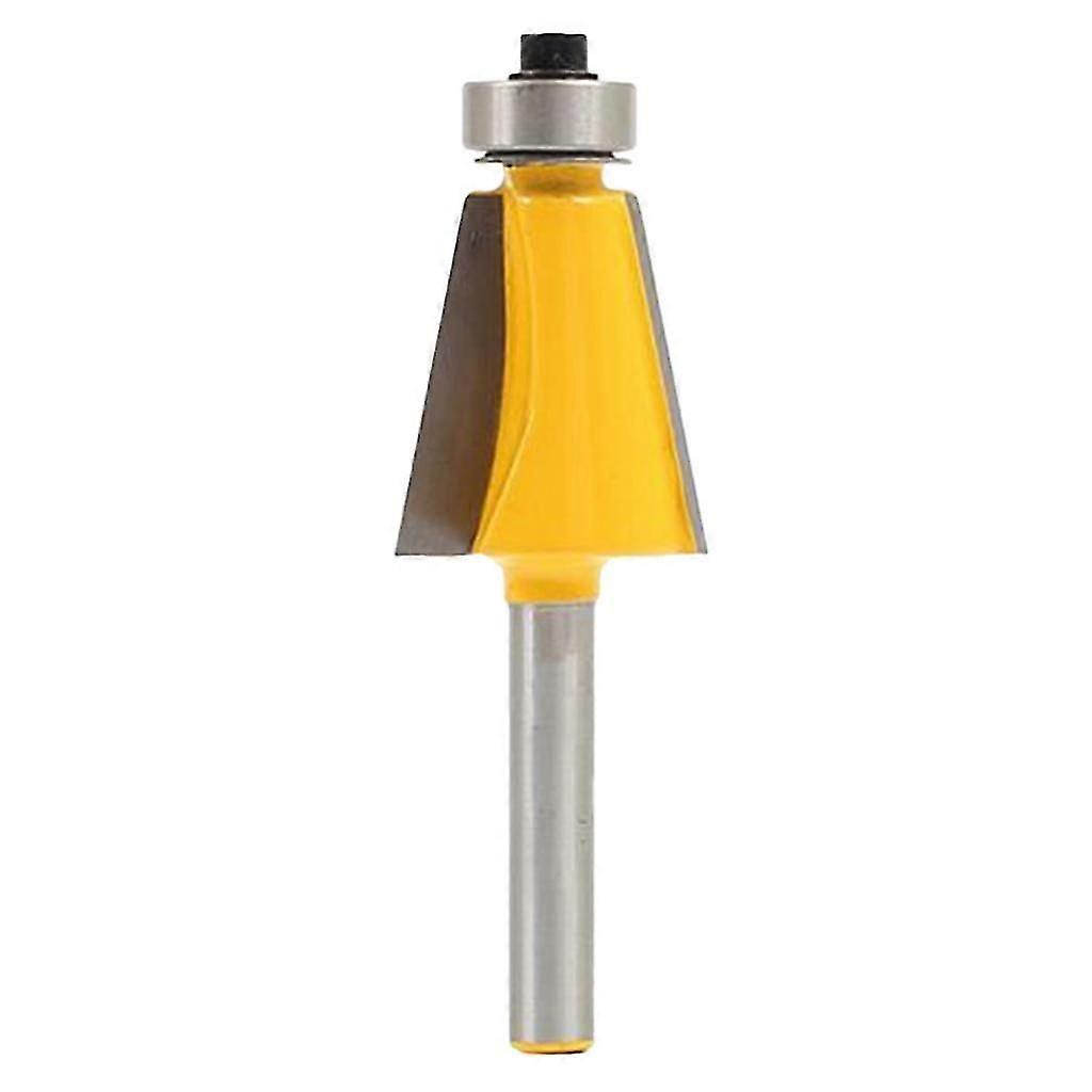 11.25度面取りベベルルータービット1/4 "木工用シャンクウッドエッジングカッター