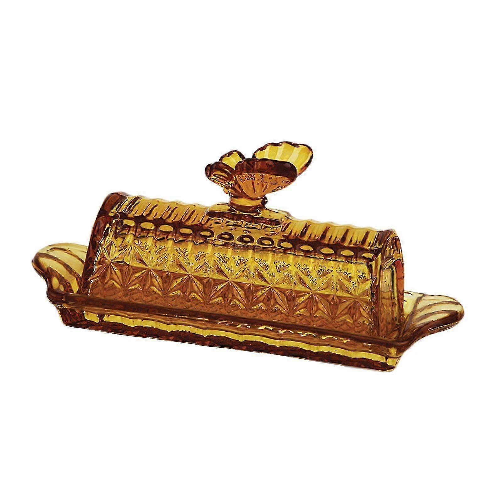 Dustproof Butter Dish with Lid, Butter Keeper Container for Home, Restaurant, Bakery Use