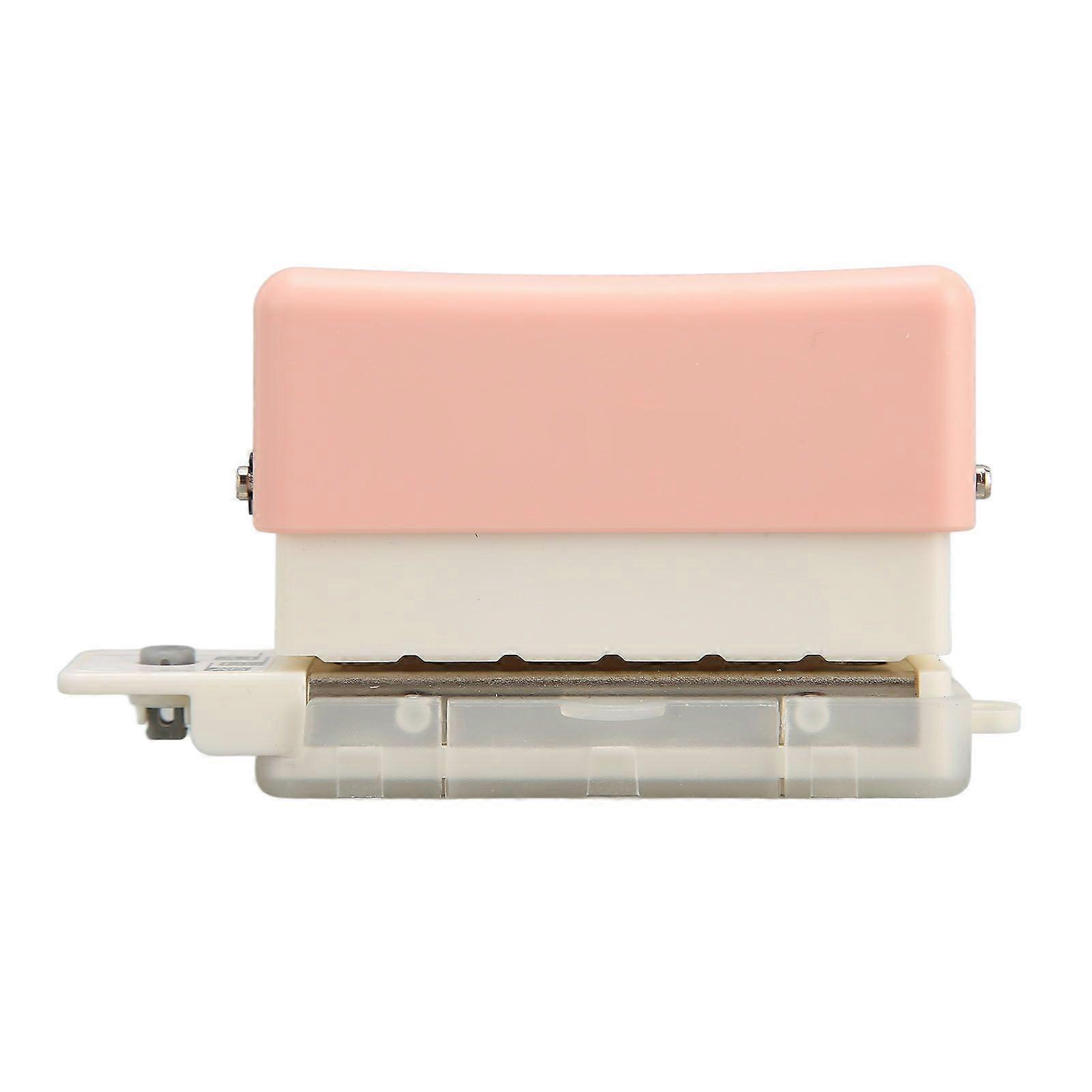2025 Latest Model  6 Hole Paper Puncher Portable Cute Style ABS Manual