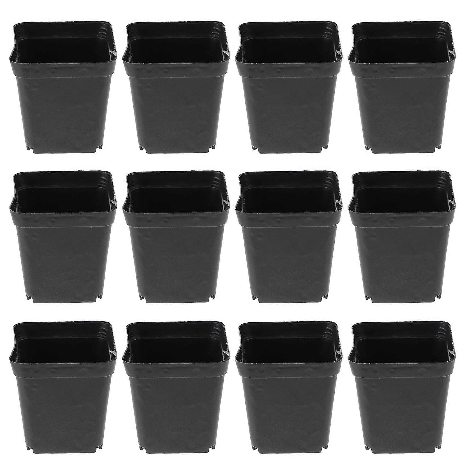 Plantning af firkantede potter til frøplanter, der tilføjer stil til dit uderum