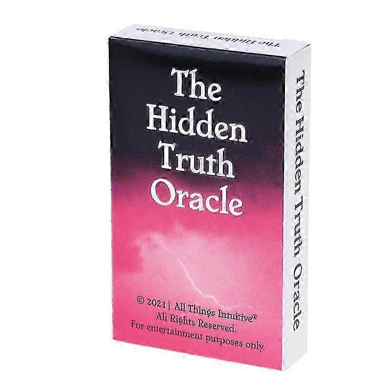 2025 The Hidden Truth Oracle Cards Prophecy Divination Board Game