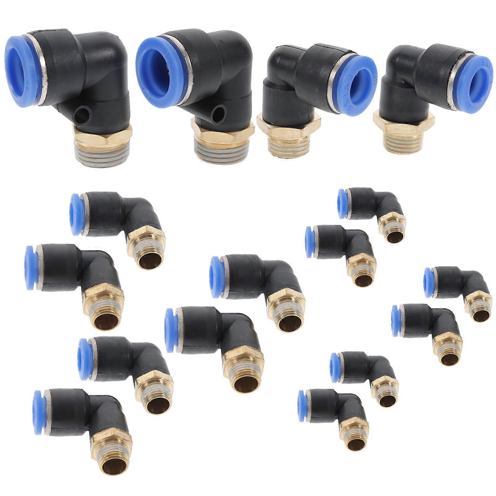 Hose Connection Air Hose Fitting Set Quick Connect Copper Compact 16Pcs