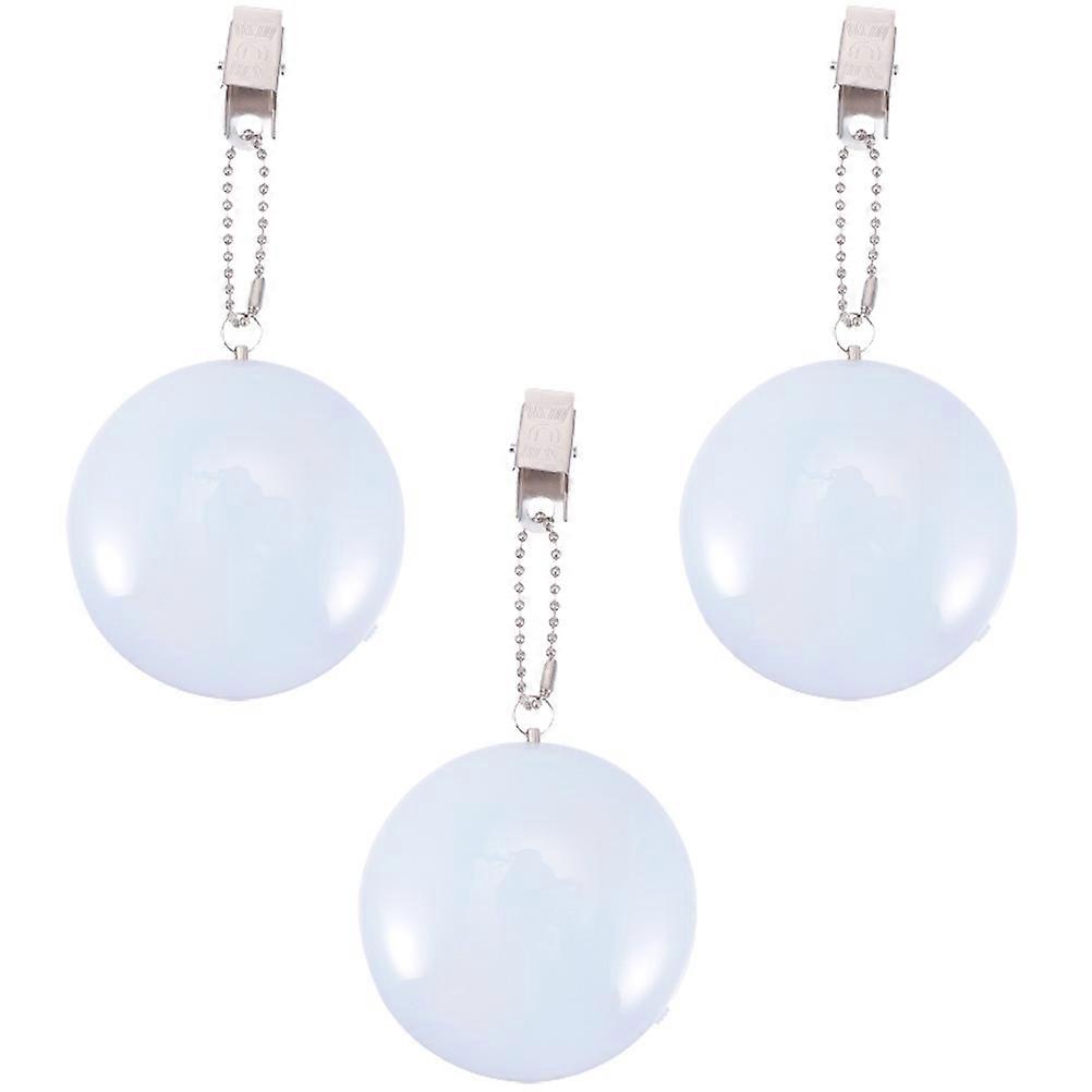 3pcs Touch Sensor LED for Handbags, Compact Round Bright Bag Light with Clip Design for Night Illumination in Purses, Backpacks and Tote Bags