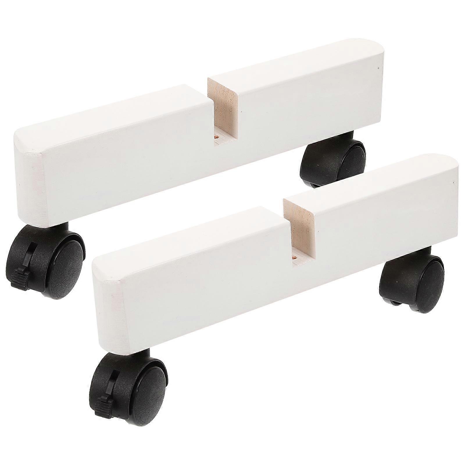 Mobile Partition Easy Installation Room Divider Panel Stand White Color for Commercial Spaces 2Pcs