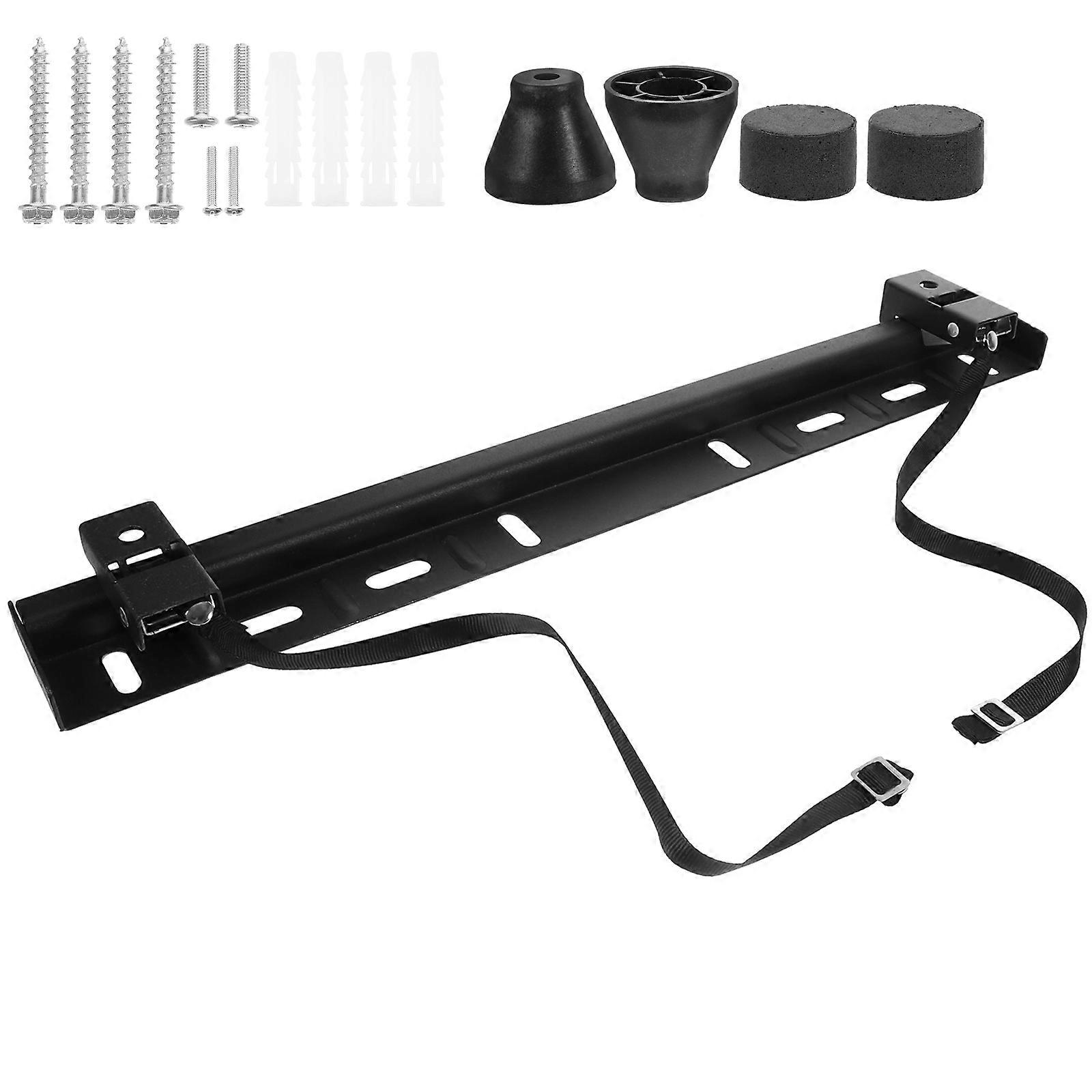 No Drill TV Wall Mount Bracket for LCD TVs Studless Shaped Mechanical Stand with Sponge Pad Easy Installation Stable Space Saving Design