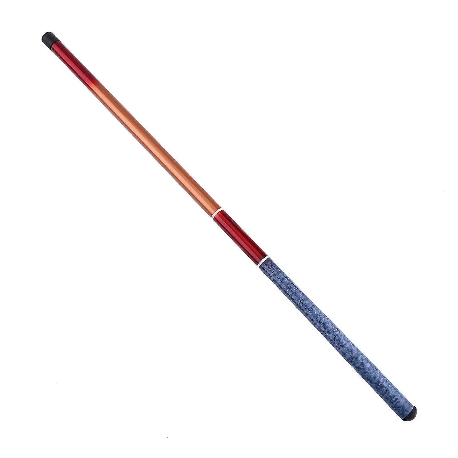 FRP Hand Glass Steel Pole Portable Telescopic Rod Freshwater Casting Hard Fishing Gear (1.8M)