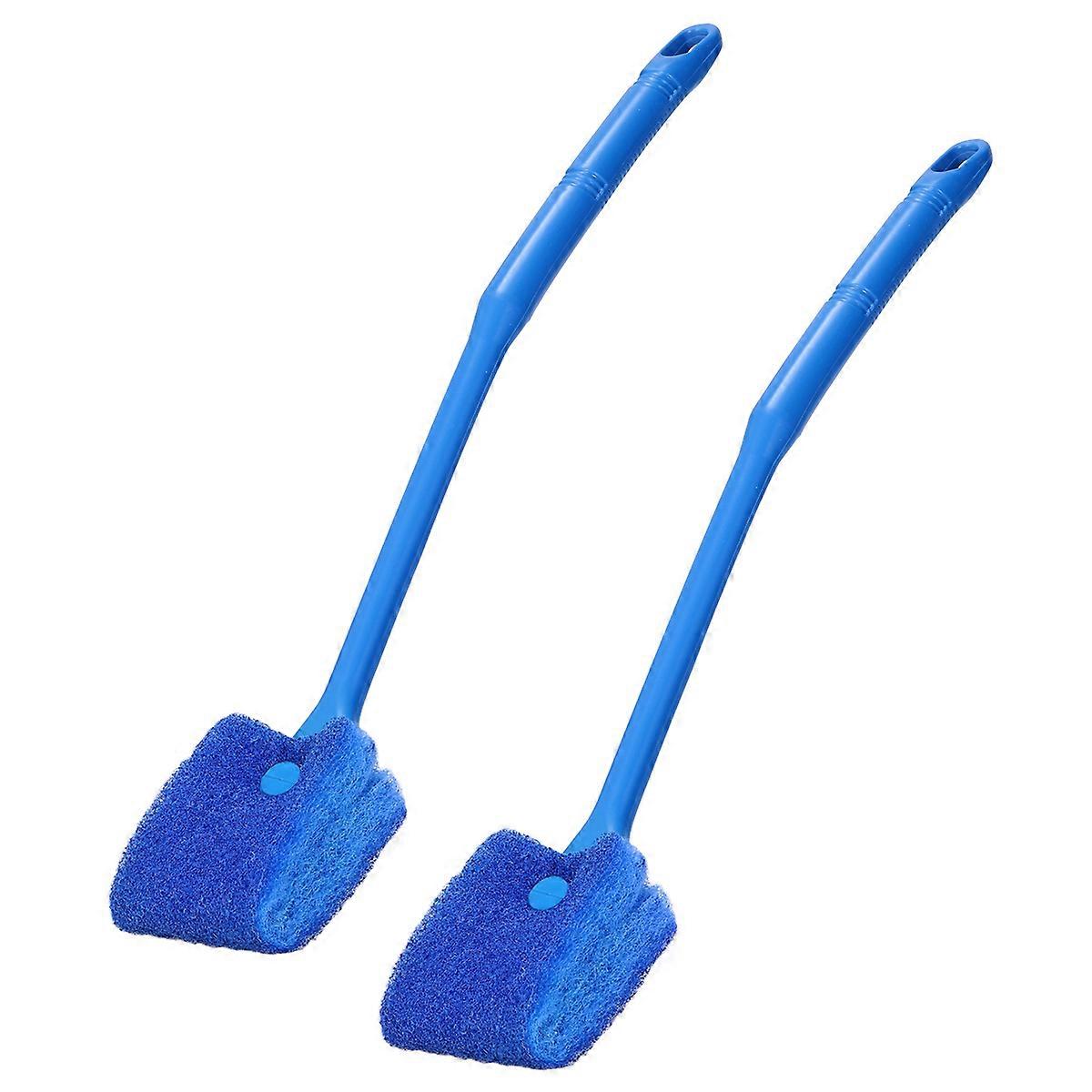 Aquarium Cleaners Ounona Fish Tank Clean Cleaning Brush Sturdy Structure 2Pack