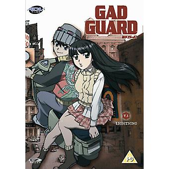 Gad Guard Volume 1 DVD (2005) Hiroshi Nishikiori cert PG - Region