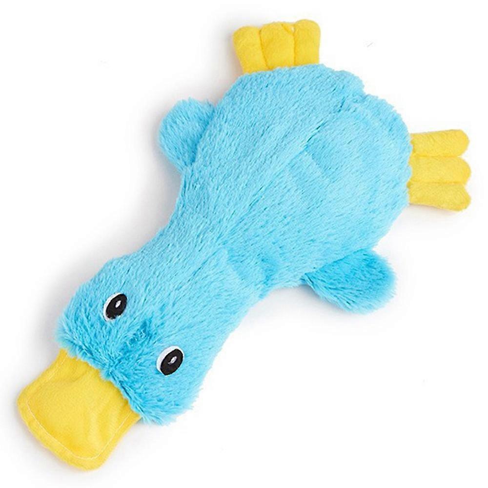 Dog Sound Toy Anti-bite Plush Flat-billed Duck Pet Dog Teething Interactive Toy