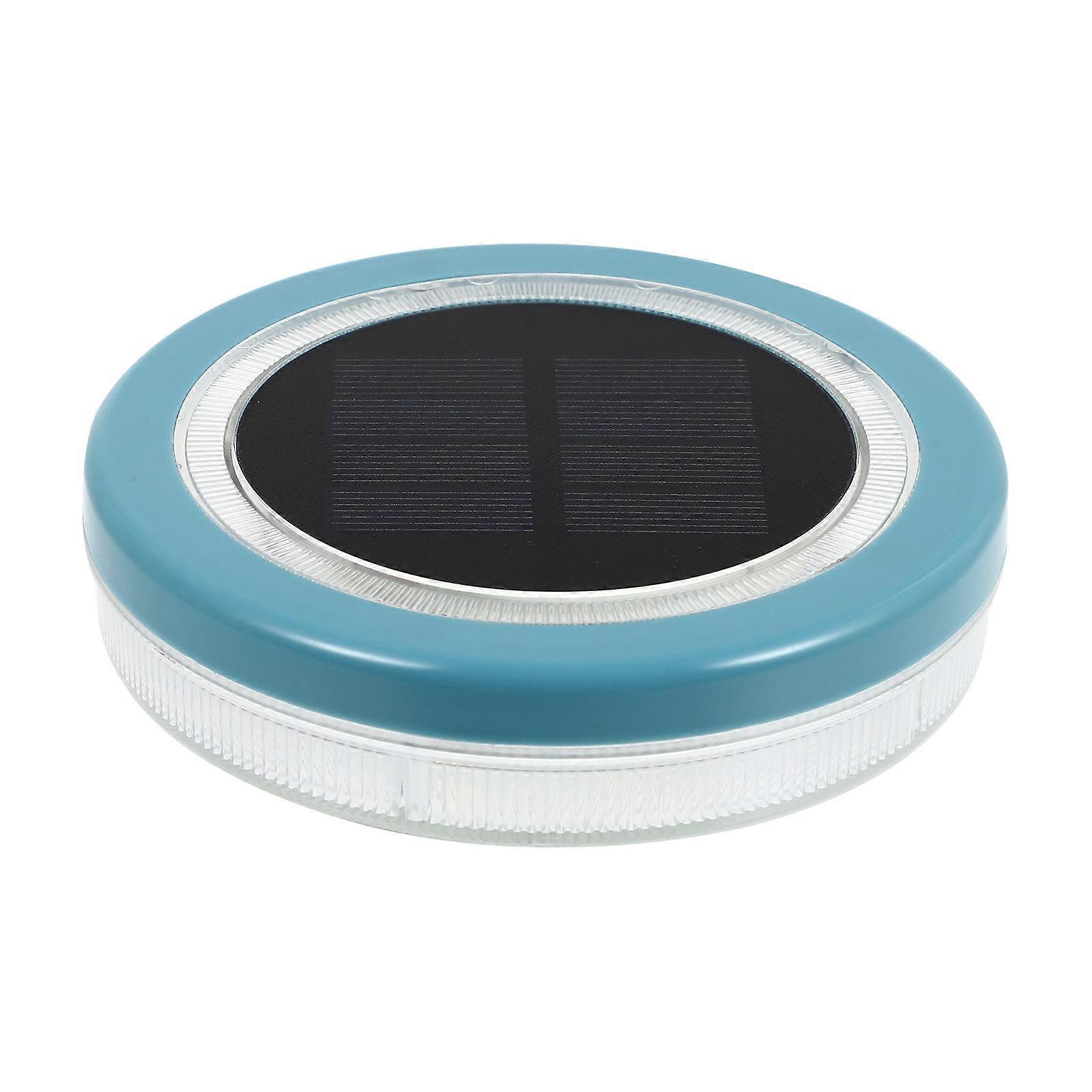 Swimming Pool Light Solar Floating Pool Light Lawn Square Shape ABS Material 1Pack