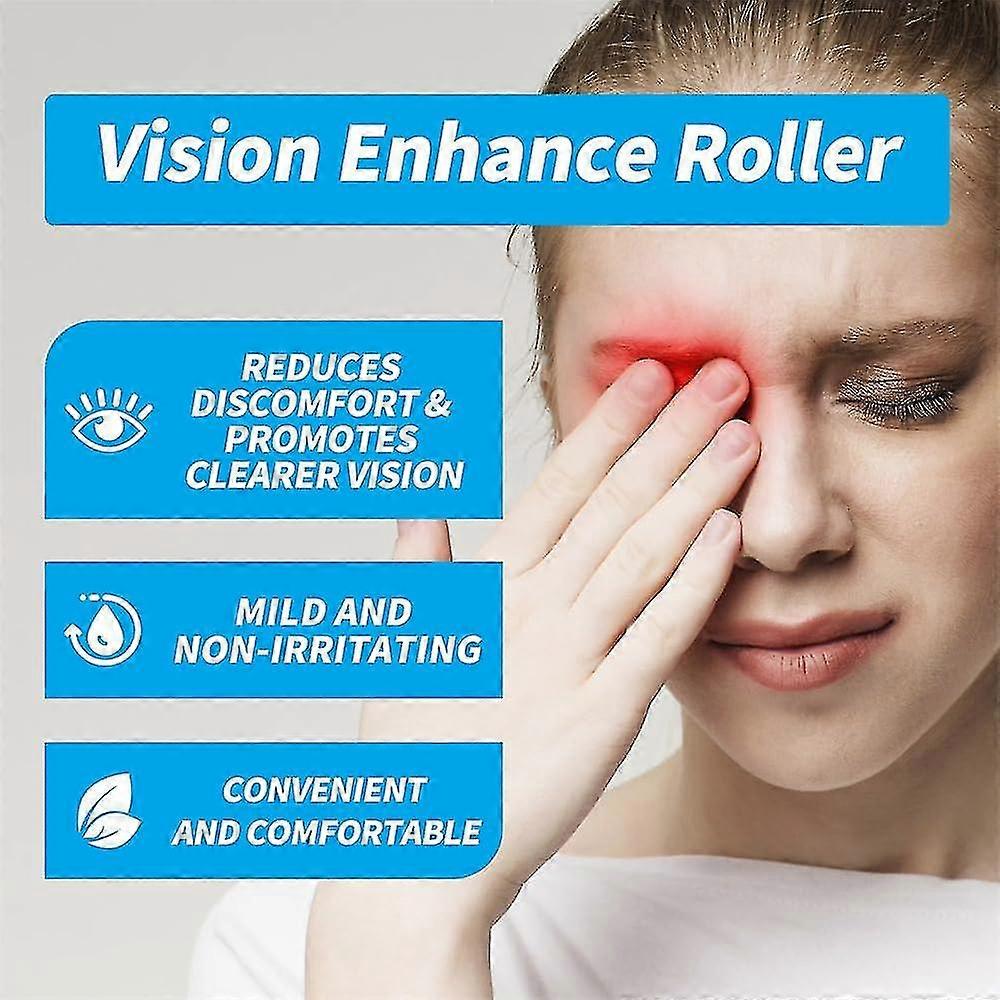 Vision Enhance Roller - Ophthalmic, Relieves Eye Strain, 3pcs