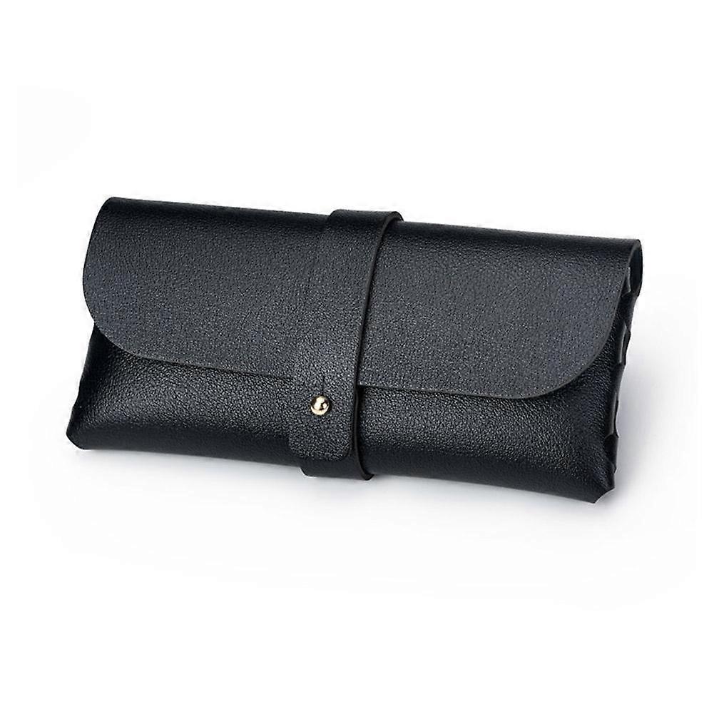 Portable Leather Pouch Universal Soft Sunglasses Case