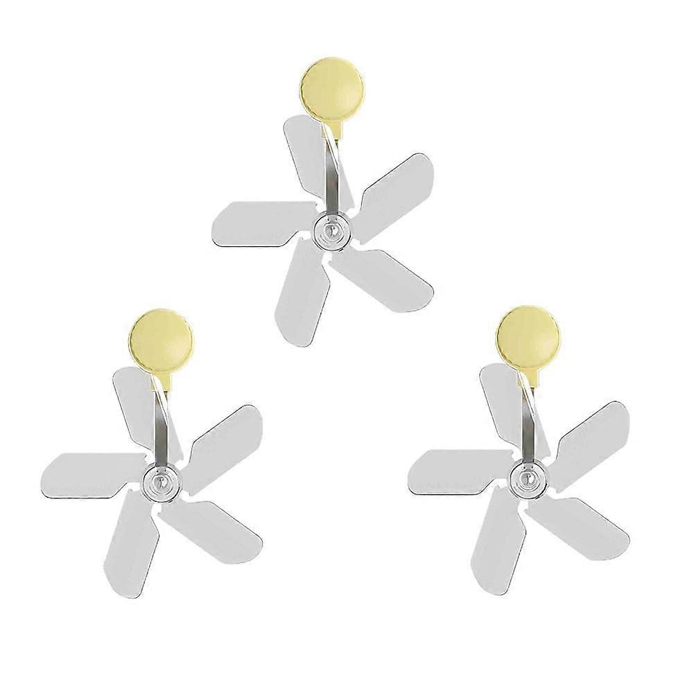 Conditioner Deflector Fan, Adjustable Wind Deflector for Air Conditioning, 3-Piece Set, Yellow, Direct Fan Blocker