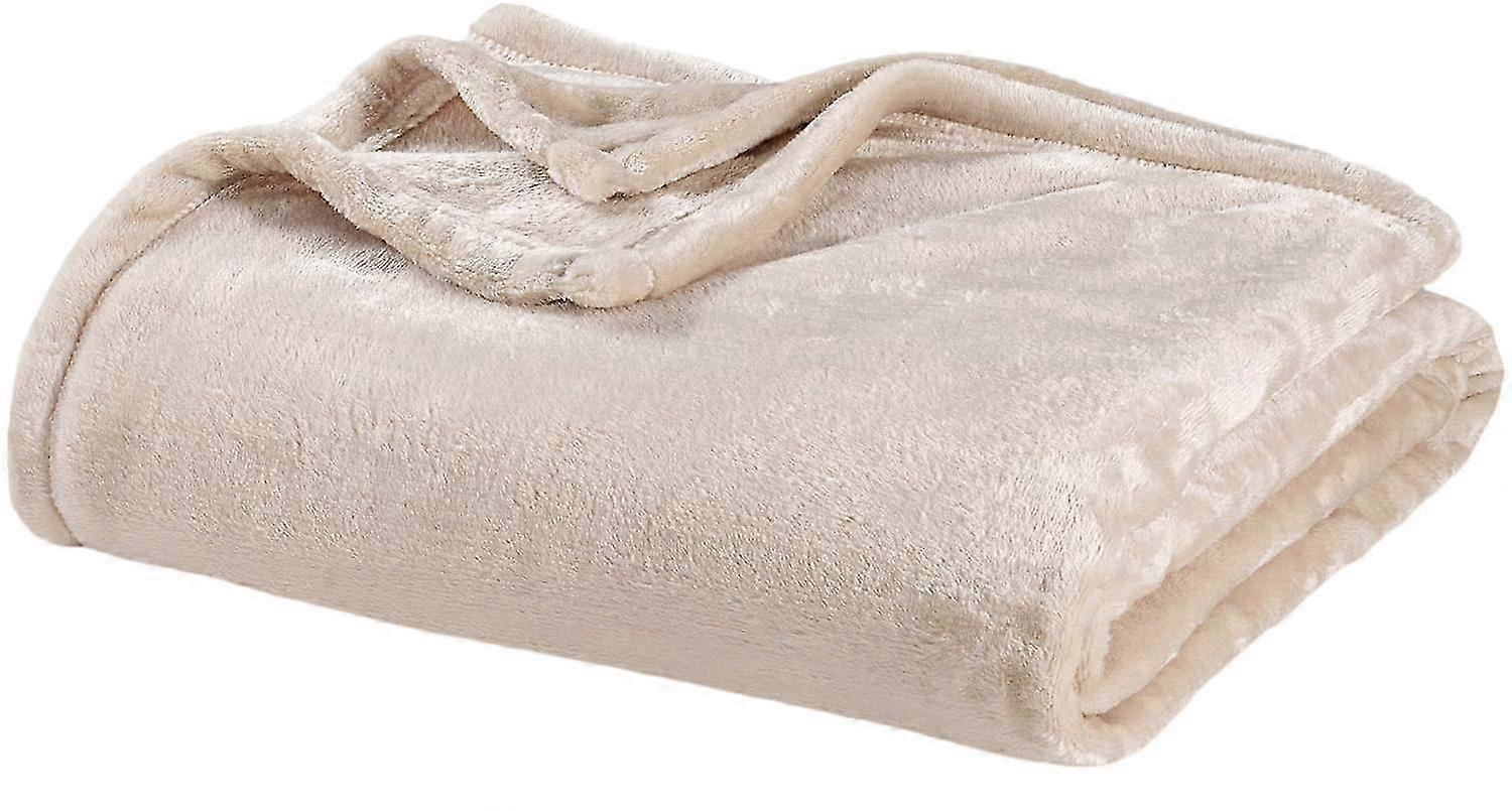 Classic Soft Velvet Loft Bed Blanket for King Size Suitable for U.S. Standard, Made with 4 Great Grains