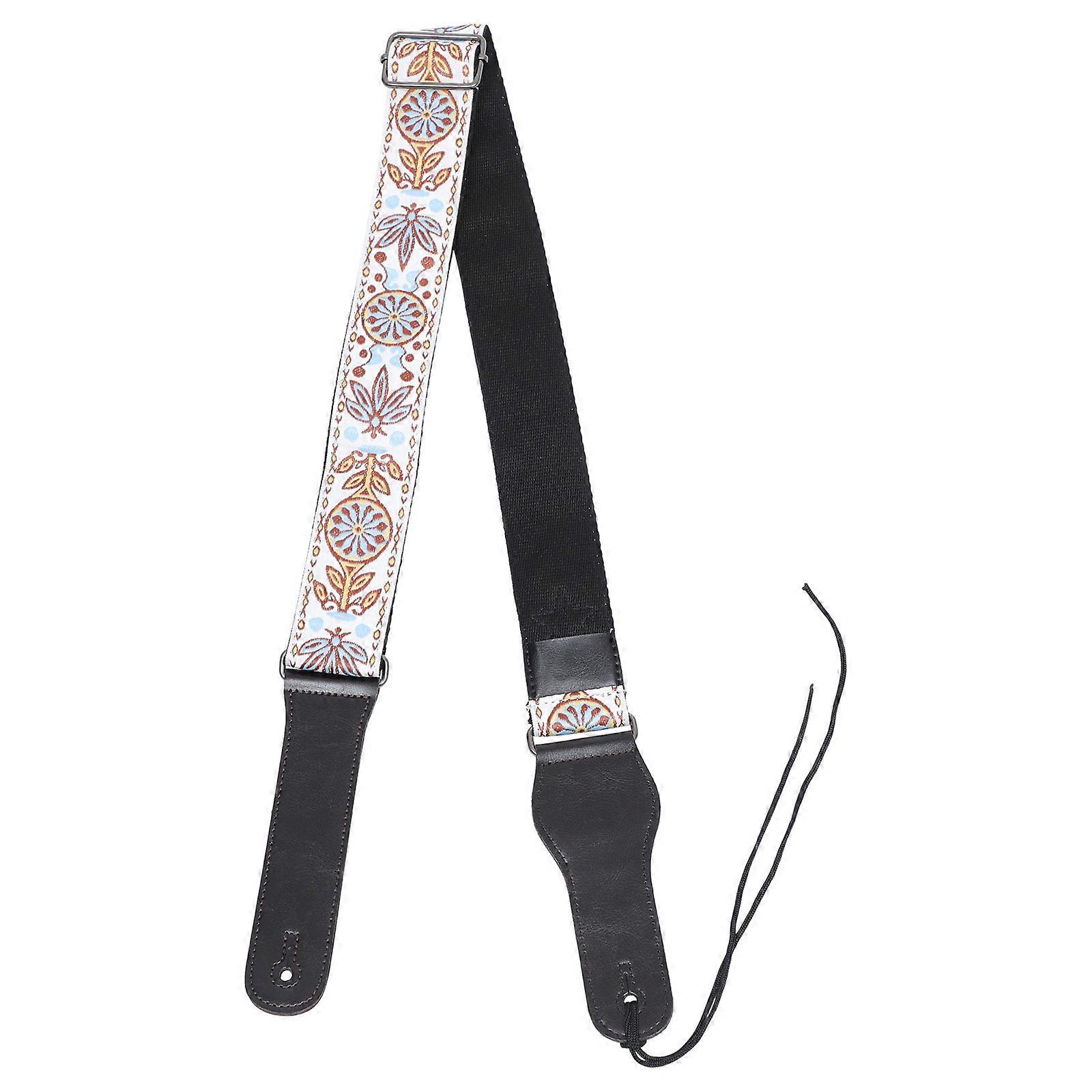 Bass Straps Guitar Accessory PU Material Wearable Design For Musicians Outdoor Use Assorted Color 1Pcs