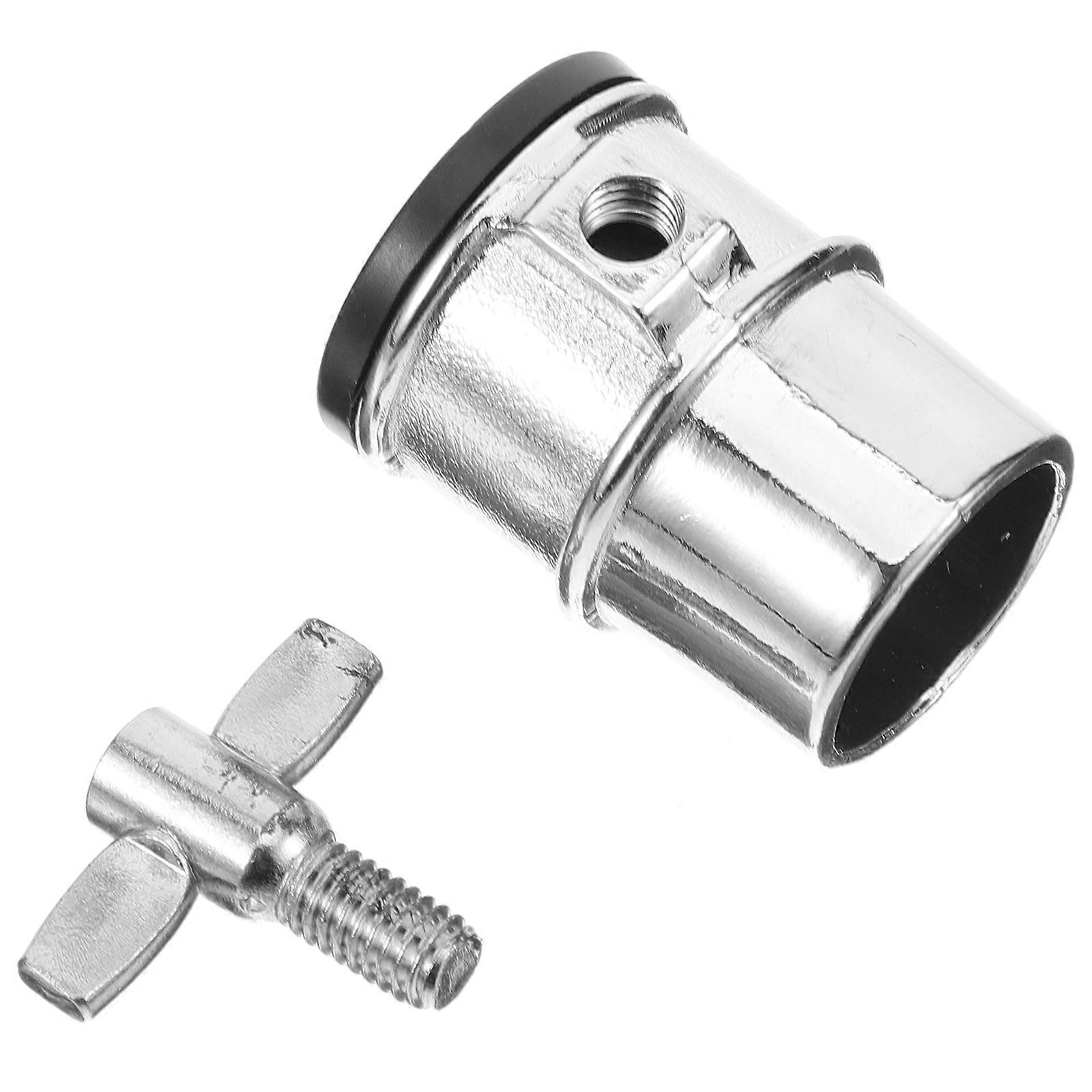 Drum Clamp Hardware Drum Stand Parts Silver Stable Support Musicians 1Set