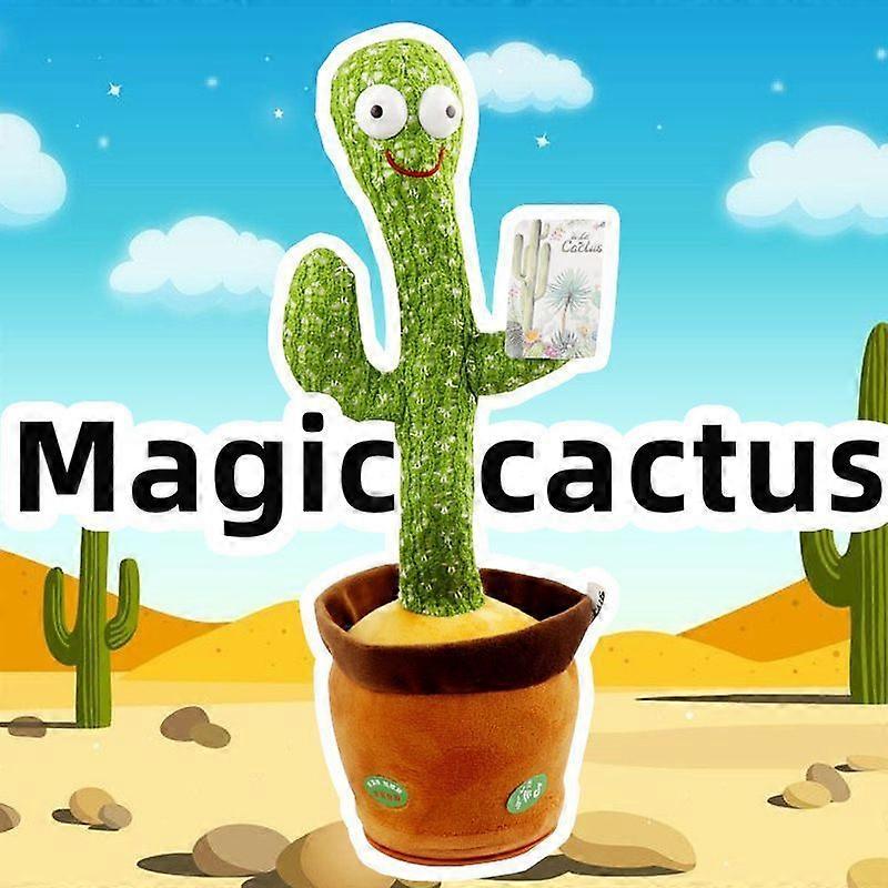 Cactus Plush Toys Electronic Dancing Cactus Singing And Dancing Cactus