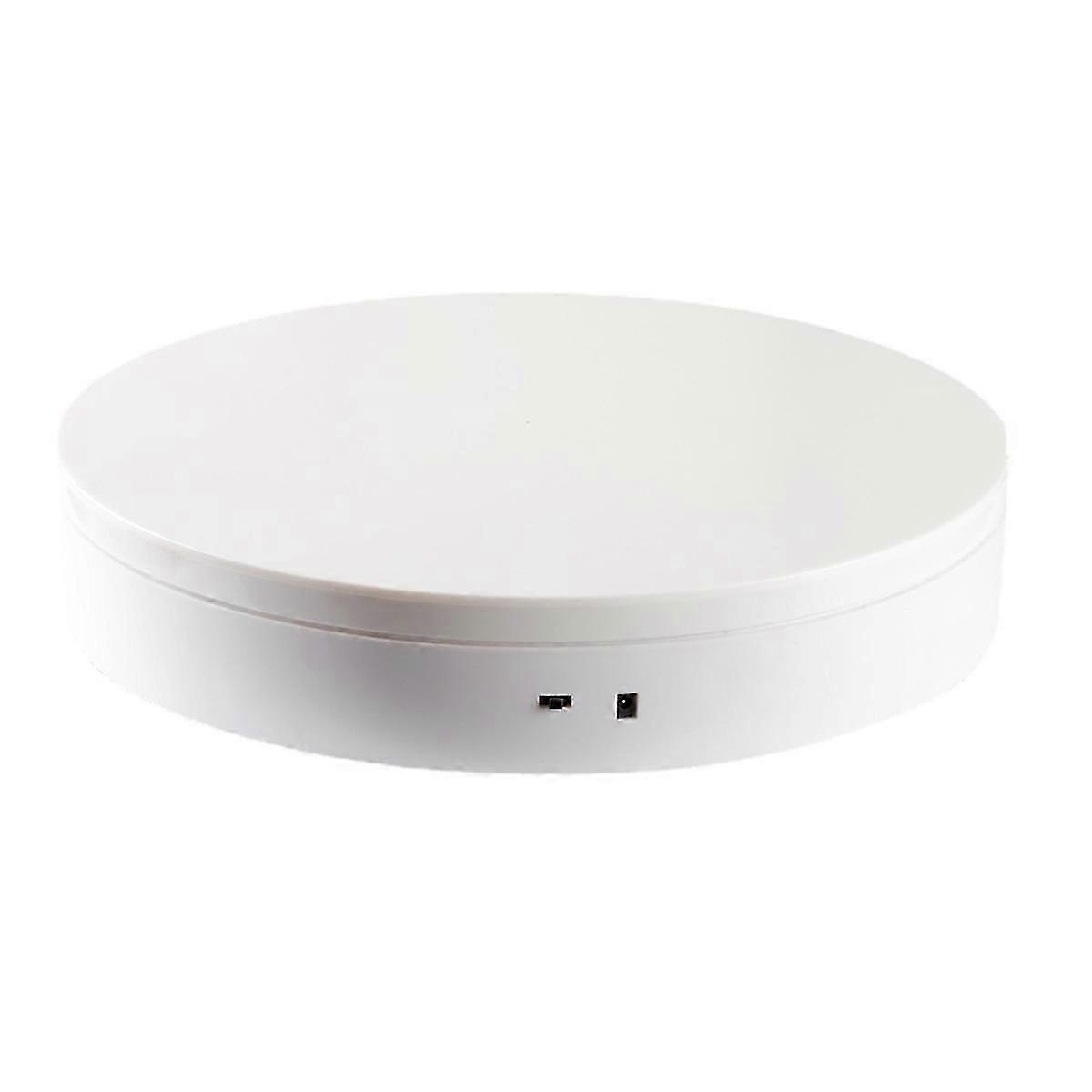 Electric Turntable 360 Rotating Display Photography Turntable White