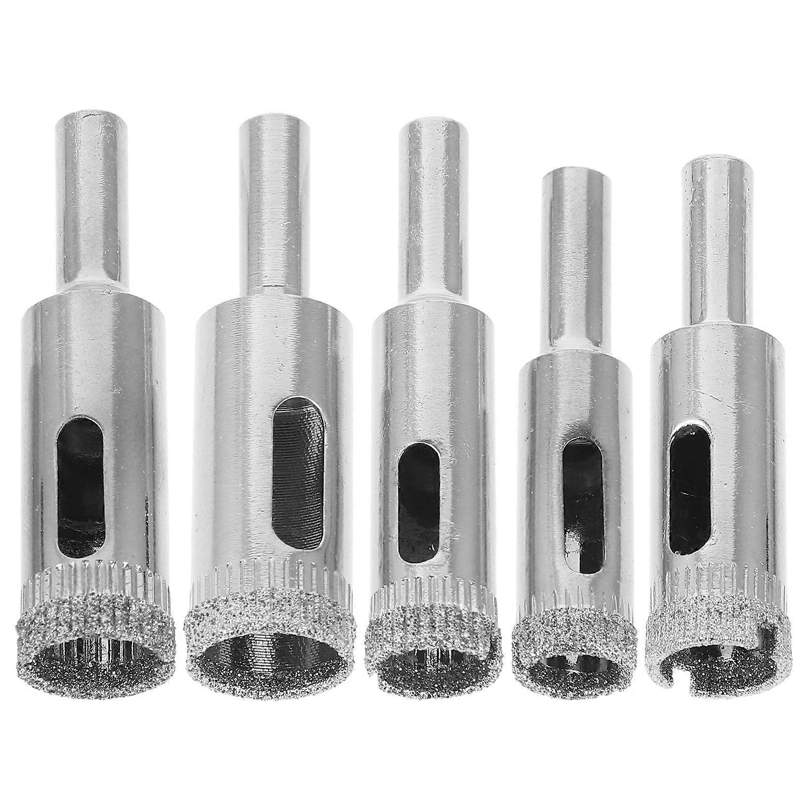 Concrete Drill Bit Eccentric Drill Bit for Home Use 5Pcs Durable Metal Set