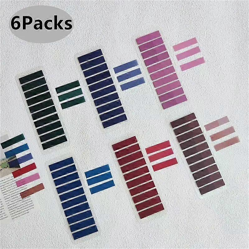 1200Pc Indice Schede Autoadesivo Marcatori di Pagina Trasparente Impermeabile Sticky Note Classificare File Bandiere Planner Adesivi