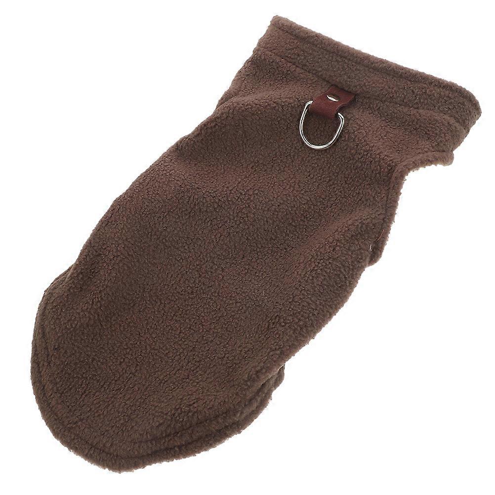 Pet Vest Warmth Comfortable D Ring Attachment Medium Dogs Outdoor Use 1Set