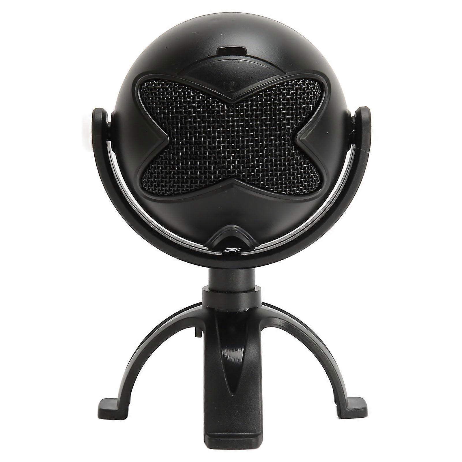 Professional USB Condenser Microphone, Sound, Cardioid, One Touch Mute, Plug and Play