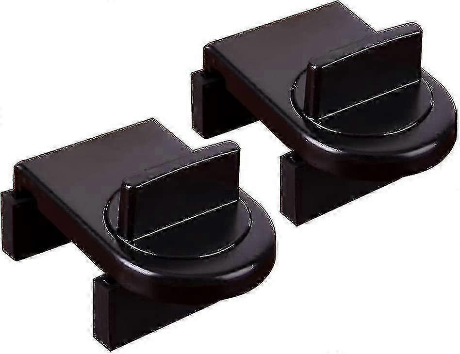2pcs Adjustable Security Door Latch Mobile Window Lock Anti-theft Protection Lock Window Stoppers