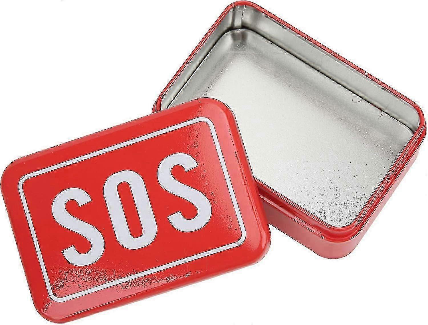 SOS Case: Durable Drop-Resistant Storage Box for Survival Tools & Small Items