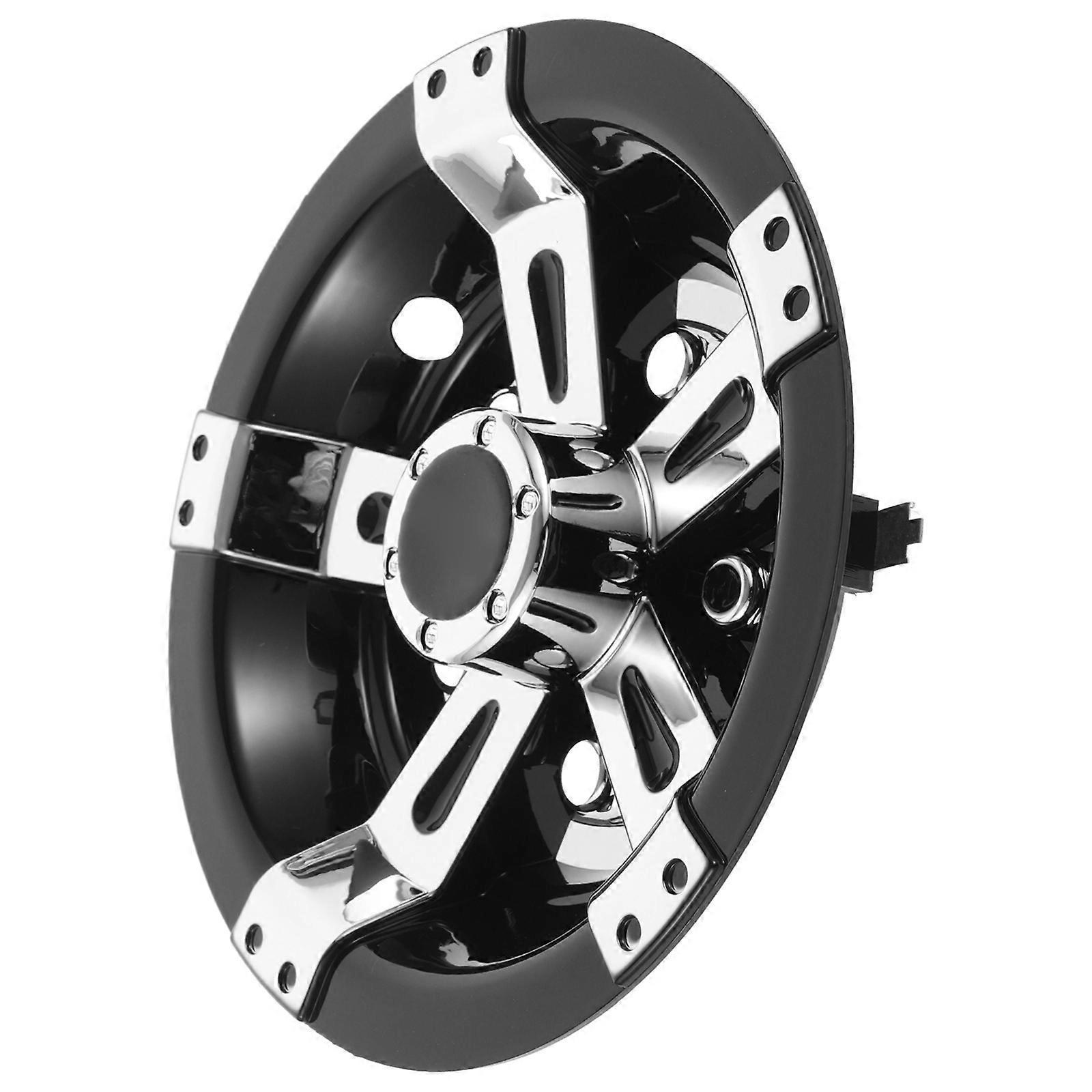 Calotas decorativas para carrinho de golfe Parte do cubo da roda Capa protetora para roda de 10,49 polegadas preta 1 unidades