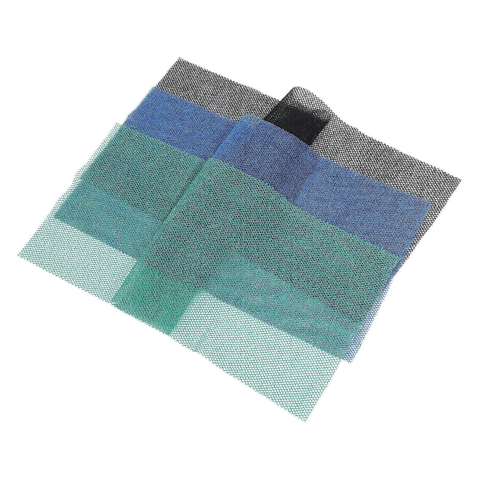 African Bath Sponge with Durable Nylon Material for Shower Use Assorted Color Soft and Comfortable 3PCS