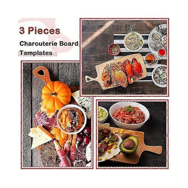 Router Templates for Woodworking Charcuterie Board Handle Template Cutting Board Template Clear Acryl