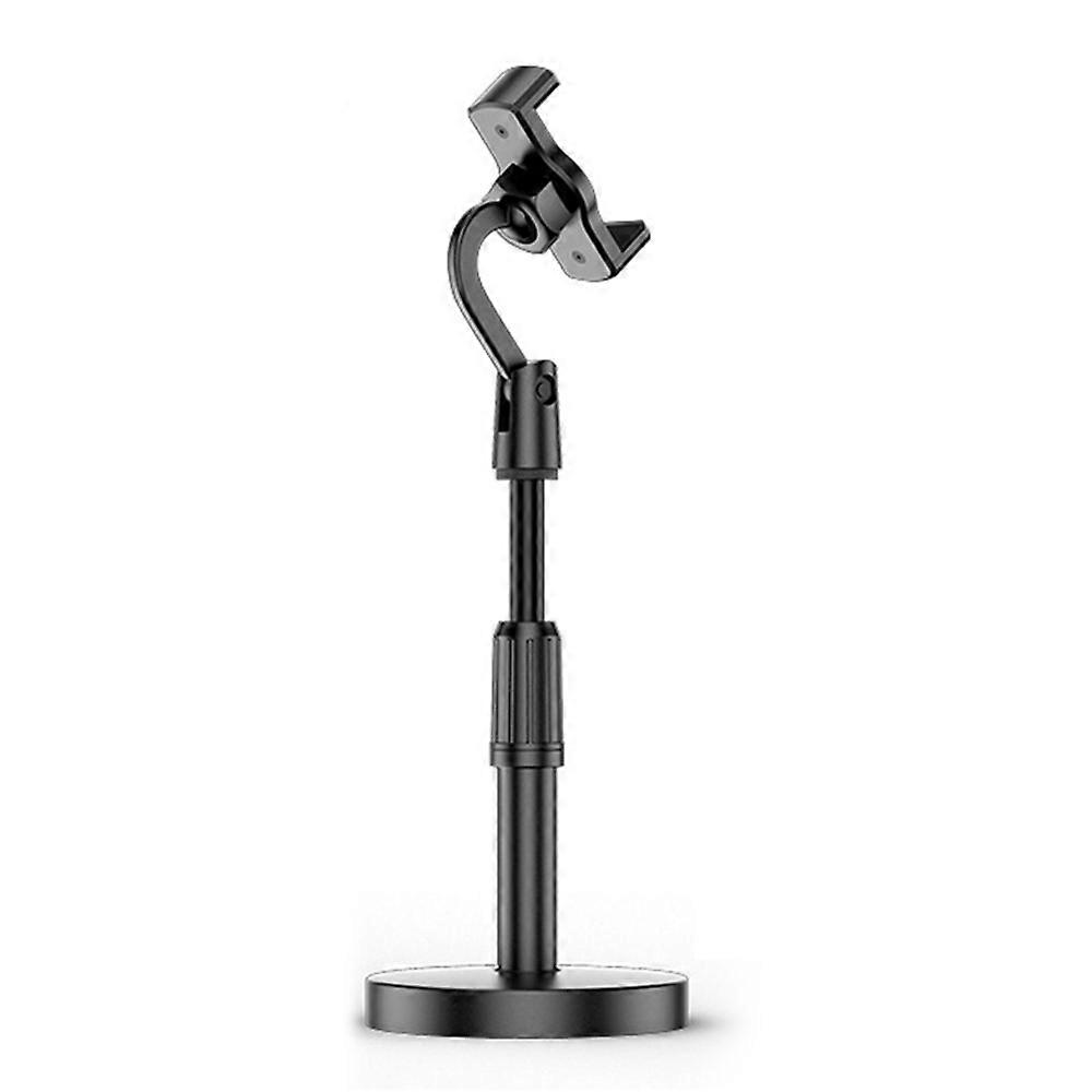Cellphone Holder Clip Extendable Height Desktop Selfie Photo Video Recording Tripod Mount Stand Compatible For iPhone Huawei Xiaom