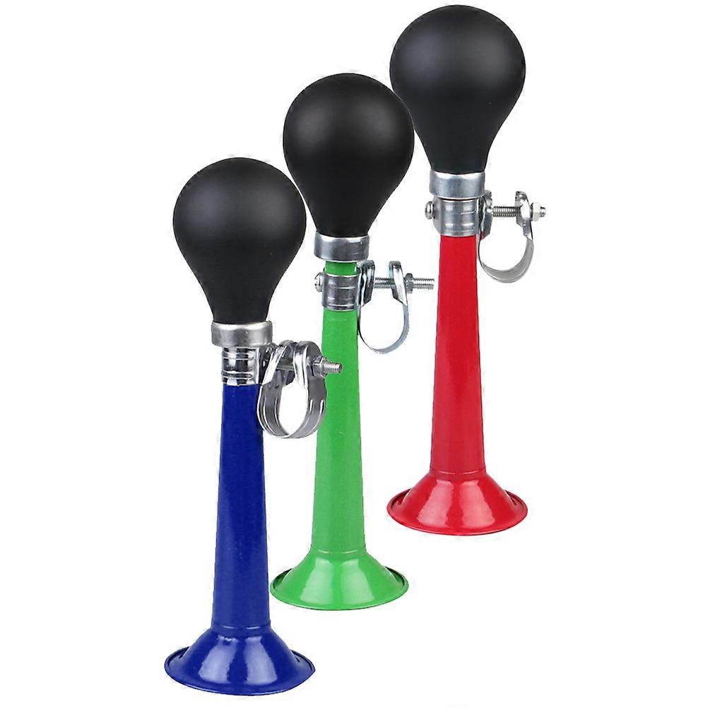 Bicycle Bell Crisp Sound Mountain Bike Bells Anti Aging Plated Iron Material Portable Cycling Bell Waterproof 3Pcs
