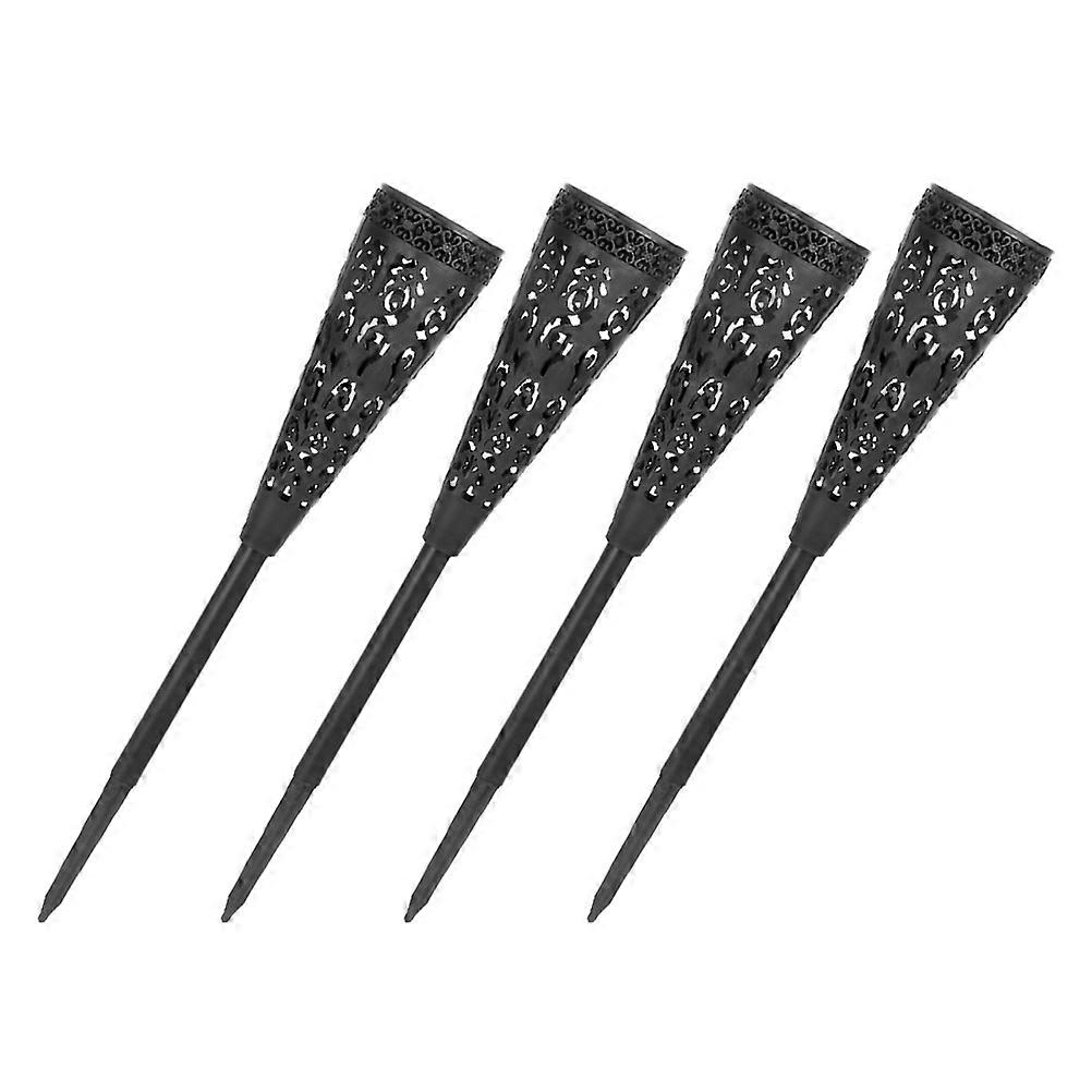 Solar Path Lights Projection Light Abs Material Chic Look For Nighttime 4Pcs