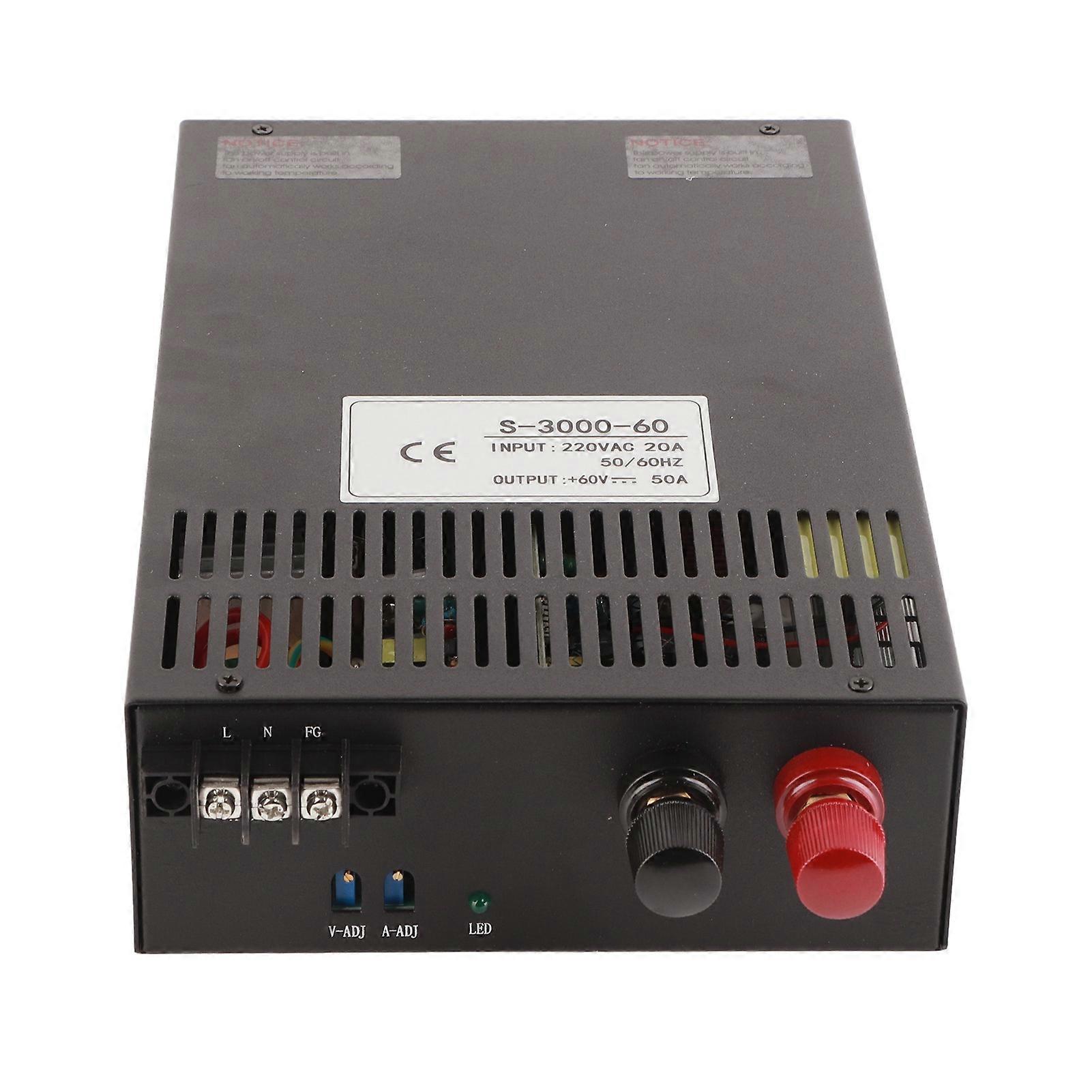 Variabele DC-voeding 3000W 220V Input Instelbare schakelende voeding voor controle