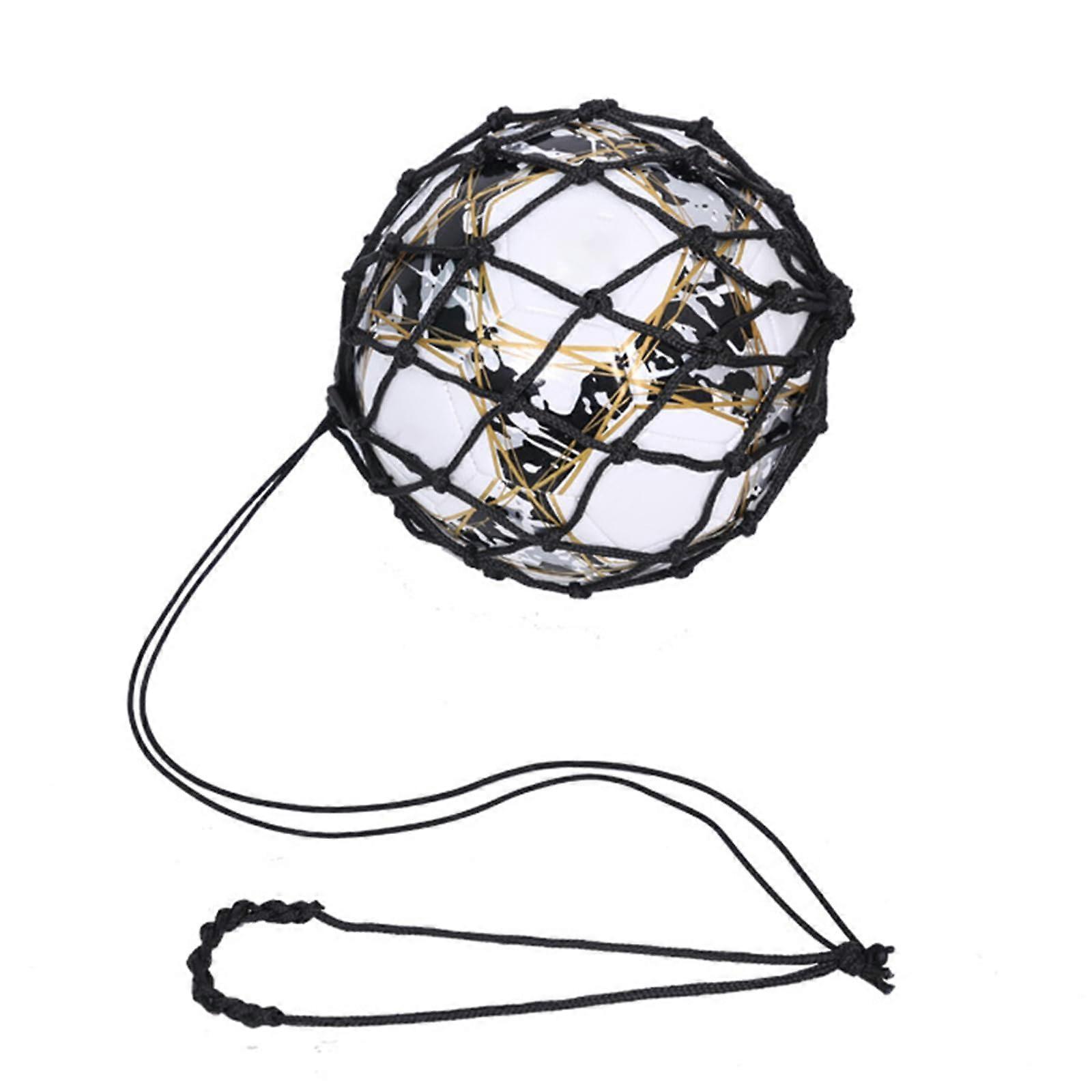 Outdoor net, basketball bag, soccer net, soccer training equipment for kicking exercises black
