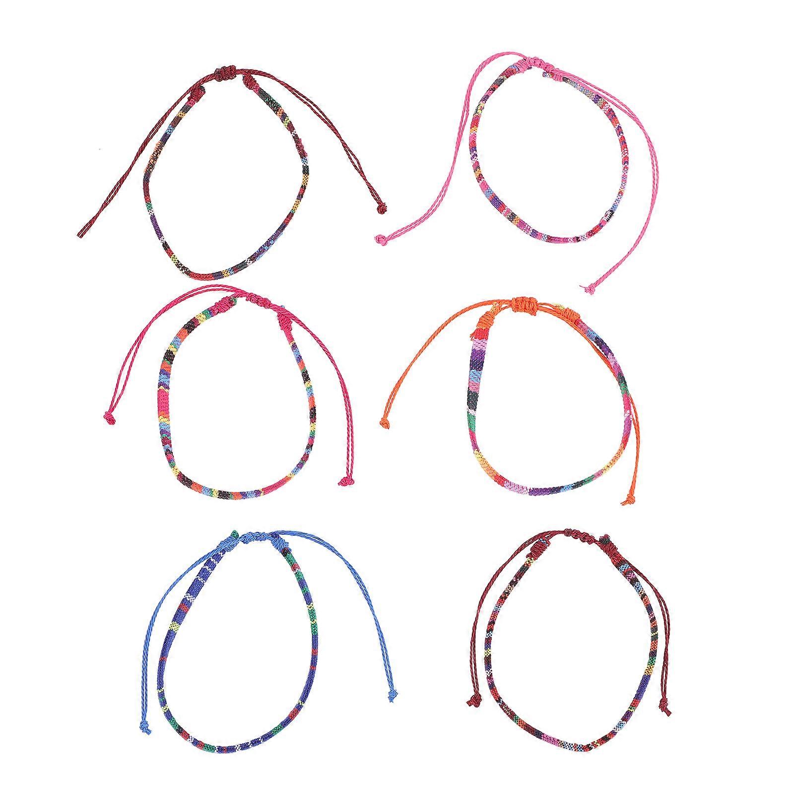 Adjustable Bohemian Braided Summer Anklets for Women – Colorful Beach Foot Jewelry for Daily Wear & Special Occasions