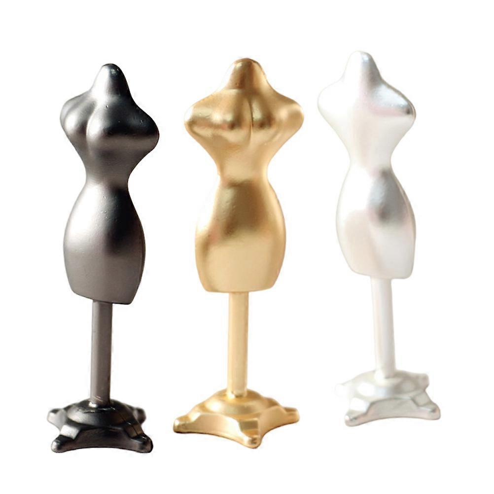 Miniature House Decor with Delicate Clothing Stand Design Made of Metal in Assorted Colors