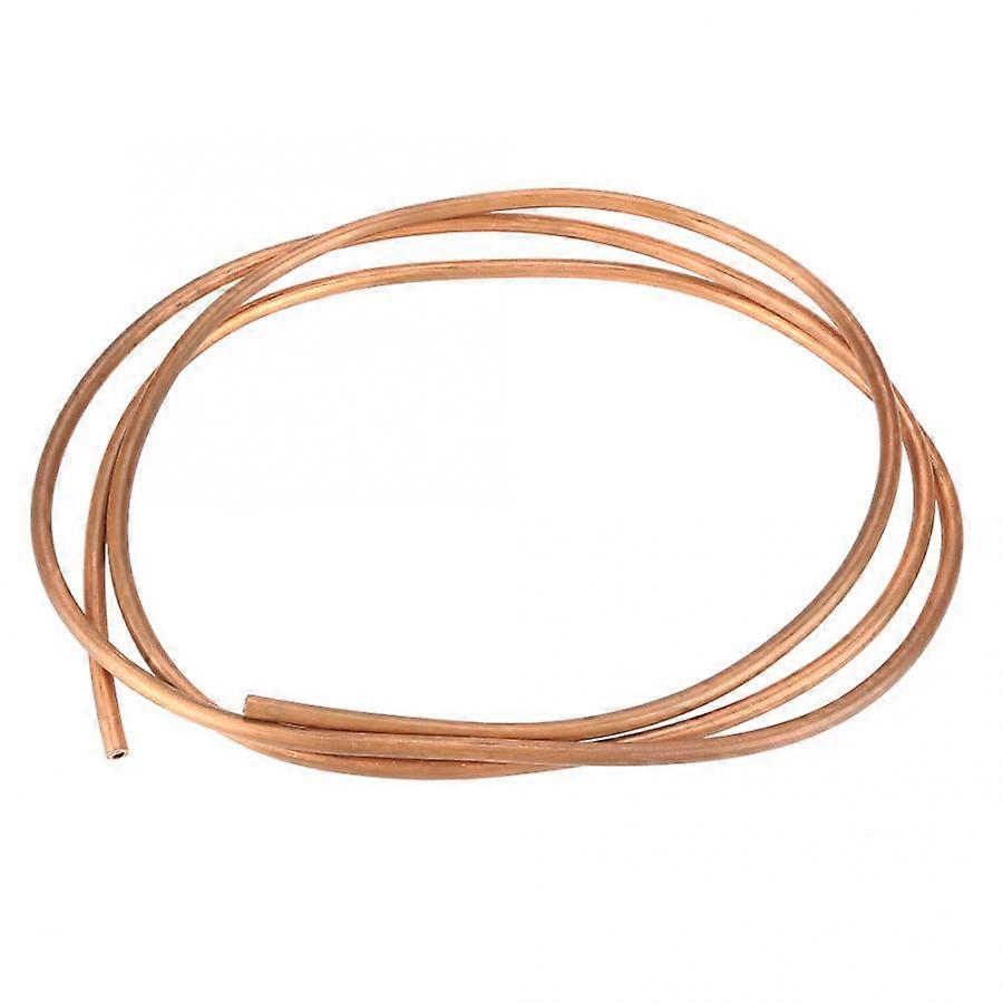 2m Soft Copper Coil Tube Tube ID 4mm OD 6mm Thickness 1mm For Cable Brush Making (Electric)