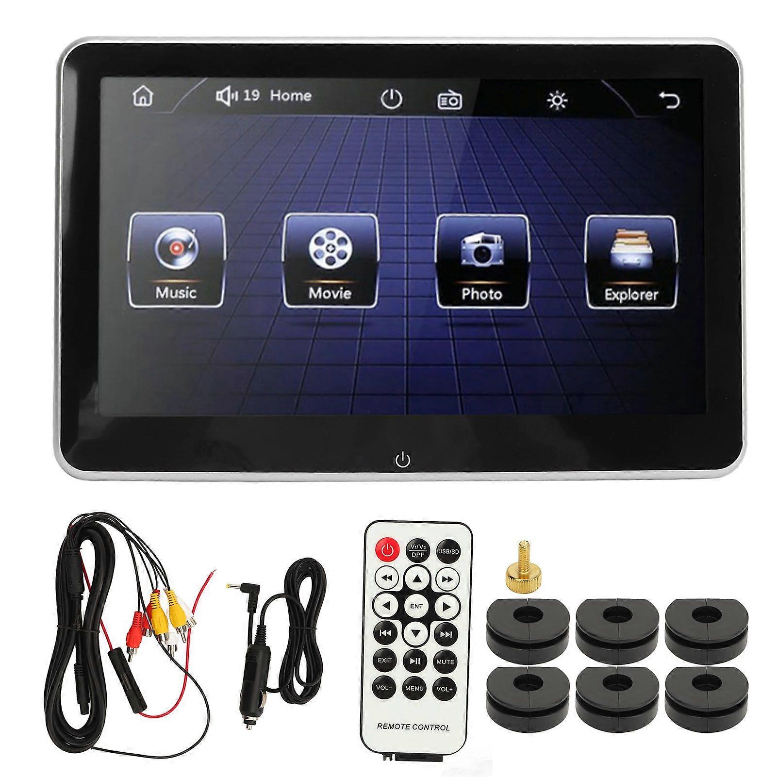 MP5 Player with Phone Interconnection for Car Headrest